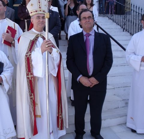 Inauguración de la Ermita de la Virgen del Pilar