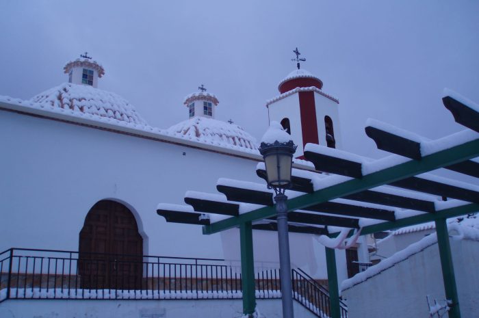Ola de frío en Somontín durante las fiestas de San Sebastián
